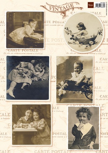 Marianne Design - Knipvel Vintage children 2