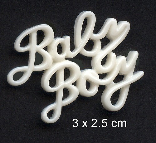 Acryl - Babyboy - Creme