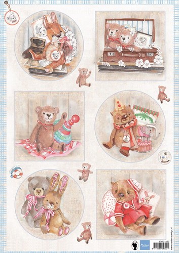 Marianne Design - Knipvel - Els teddybears 2