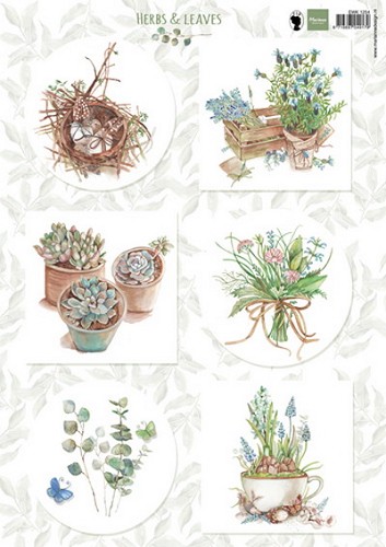 Marianne Design - Knipvel - Herbs & Leaves 1