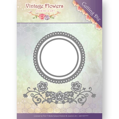 Jeanine&#96;s Art - Dies - Vintage Flowers - Flowers & Circles