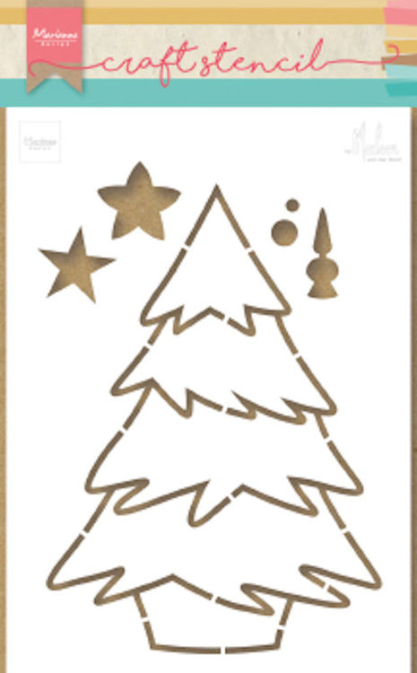 Marianne Design - Craft stencil - Christmas tree