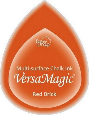 Tsukineko - Inkt - Versa Magic - Dew Drops - Red Brick