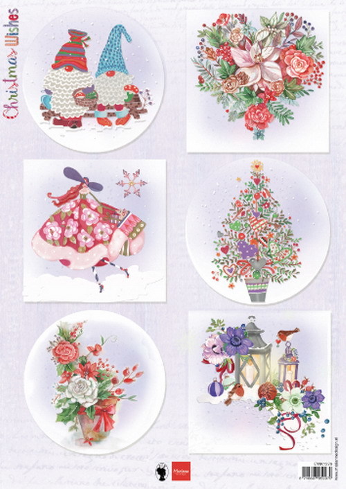 Marianne Design - Knipvel - Christmas Wishes gnomes