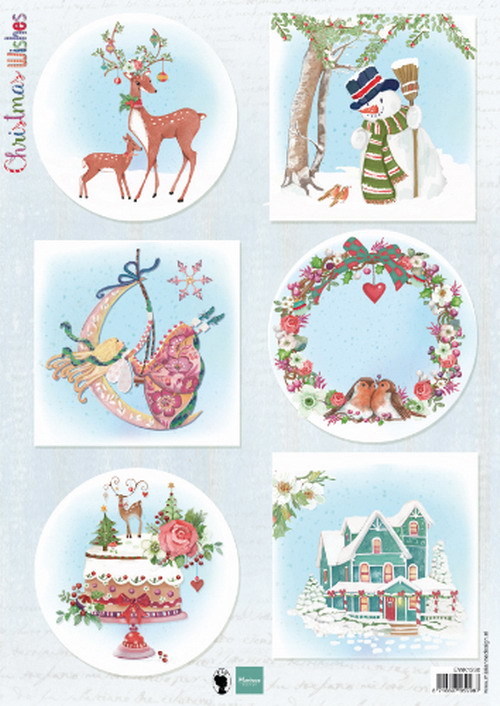 Marianne Design - Knipvel - Christmas Wishes deer