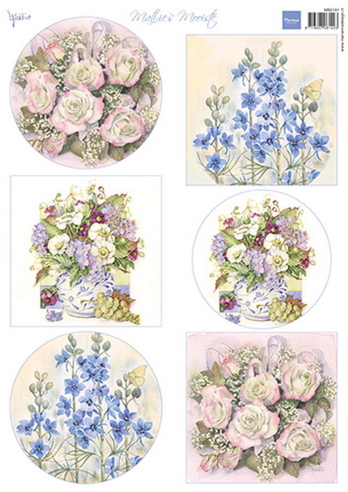 Marianne Design - Knipvel - Mattie's mooiste field flowers