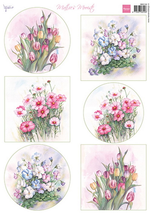 Marianne Design - Knipvel - Mattie's mooiste Floral spring
