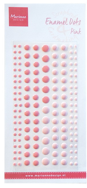 Marianne Design - Enamel dots - Two pink