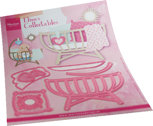 Marianne Design - Collectables - Eline's Baby cot