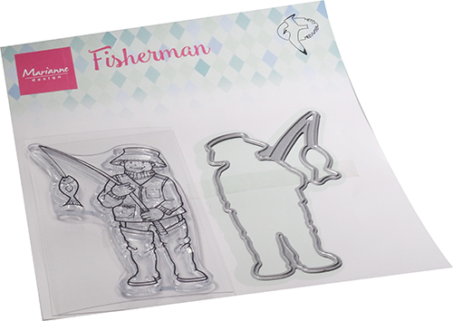 Marianne Design - Clear stamp - Hetty's fisherman