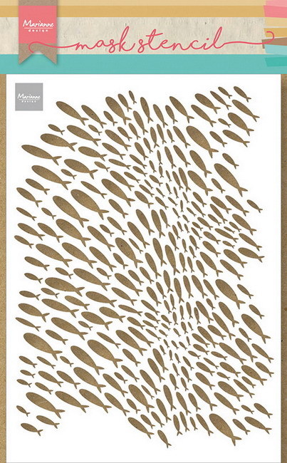 Marianne Design - Mask stencil - School of fish