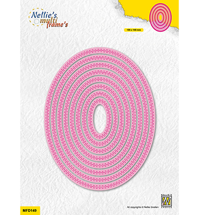 Nellie Snellen - Multi frame dies - Oval