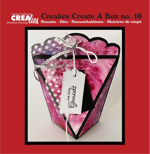 Crealies - Snijmal - Create A Box - Bag box