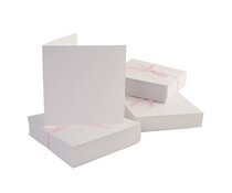 Anita's - Vierkante kaarten met enveloppen - Wit