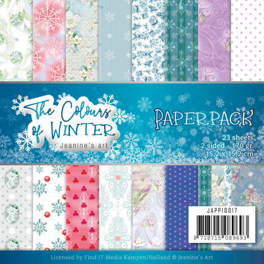 Jeanine's art - Paper pad - The colours of winter