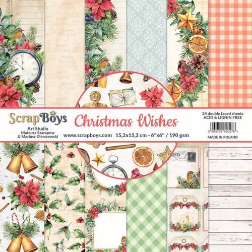 Scrap boys - Paperpad - Christmas wishes