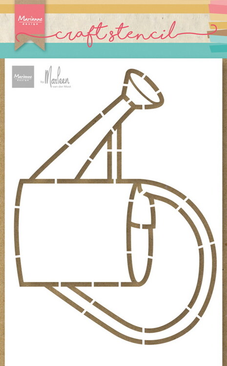 Marianne Design - Craft stencil - Watering can by Marleen