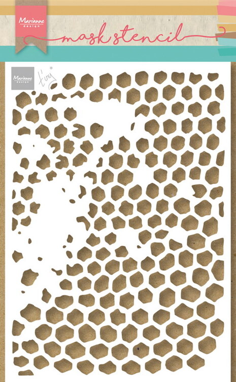 Marianne Design - Mask stencil - Tiny's honeycombe