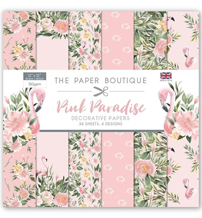 The paper boutique - Papierblok - Pink Paradise