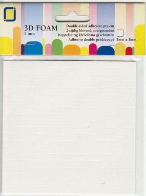 3D Foam Pads 1mm.